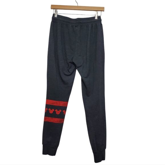 Disney | Mickey Gray and Red Distressed Joggers - Picture 3 of 7